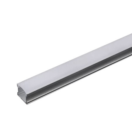 Profil aluminiu pentru banda led 2m 17.2mm x 15.5mm mat                                                                                                                                                                                                   