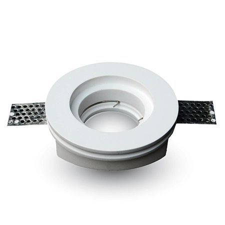 Corp spot gu10 din gips - alb                                                                                                                                                                                                                             