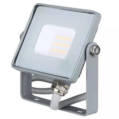 Reflector led smd 10w 3000k ip65 gri, cip samsung                                                                                                                                                                                                         