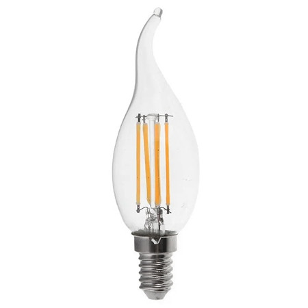 Bec e14 cu filament led 4w 2700k dimabil                                                                                                                                                                                                                  