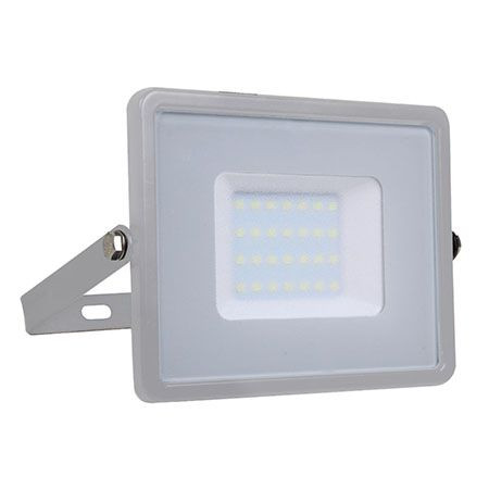 Reflector led smd 30w 6400k ip65 gri, cip samsung                                                                                                                                                                                                         