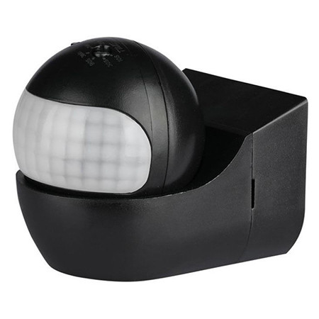 Senzor miscare unghi reglabil - negru                                                                                                                                                                                                                     