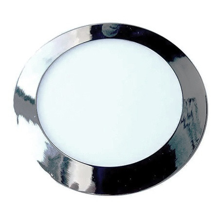 Panou led slim rotund 24w 4000k - crom                                                                                                                                                                                                                    