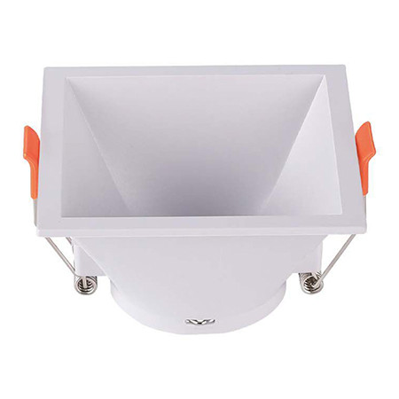 Corp spot gu10 patrat 93x93x55mm - alb                                                                                                                                                                                                                    