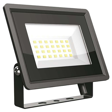 Reflector led smd 20w 4000k ip65 - negru                                                                                                                                                                                                                  
