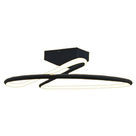Candelabru led 20w 4000k 25x13cm - negru                                                                                                                                                                                                                  