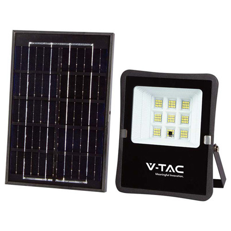 Reflector led 6w 6400k cu incarcare solara                                                                                                                                                                                                                