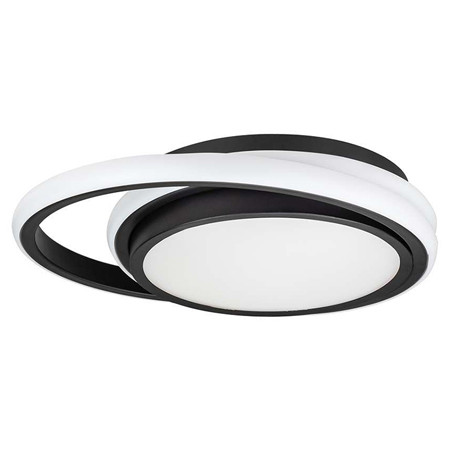 Plafoniera led 24w 3in1 - negru                                                                                                                                                                                                                           