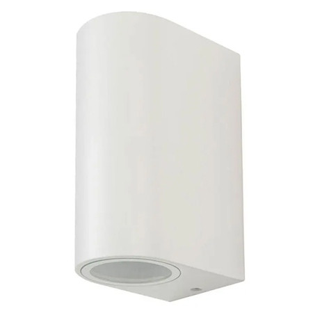 Corp iluminat soclu gu10 x2 ip44 - alb                                                                                                                                                                                                                    