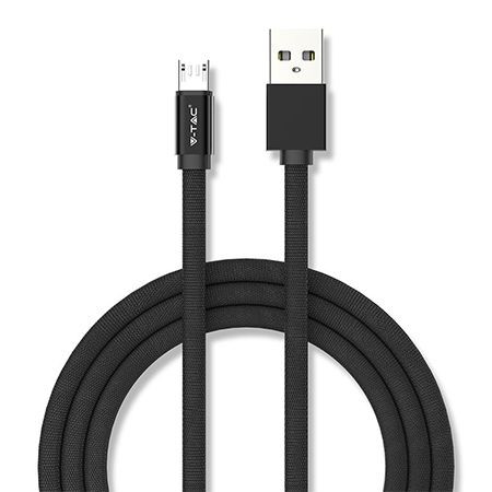 Cablu micro usb 1m ruby edition - negru                                                                                                                                                                                                                   