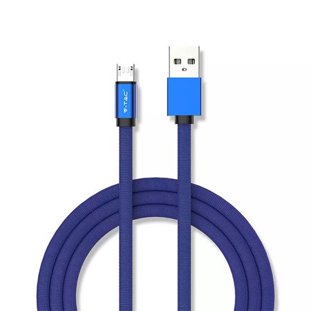 Cablu micro usb 1m ruby edition - albastru                                                                                                                                                                                                                