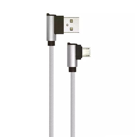 Cablu micro usb 1m diamond edition - argintiu                                                                                                                                                                                                             
