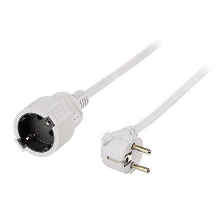 Cablu extensie 5m(3g1.5mm2) 16a, alb                                                                                                                                                                                                                      