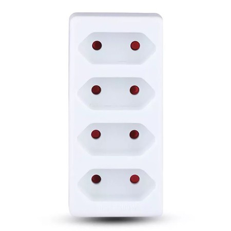 Adaptor 4 prize 4x2.5a max 3680w                                                                                                                                                                                                                          