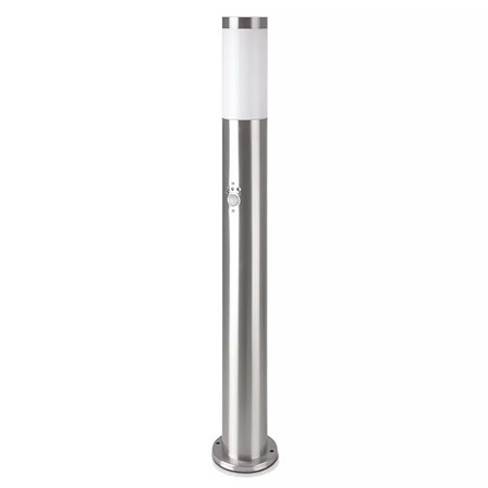 Corp iluminat exterior soclu e27 cu senzor ip44 80cm                                                                                                                                                                                                      