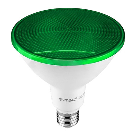Bec led par38 e27 17w ip65  - verde                                                                                                                                                                                                                       