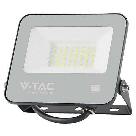 Reflector led smd 30w 185lm/w 6500k ip65  cip samsung - negru/gri                                                                                                                                                                                         