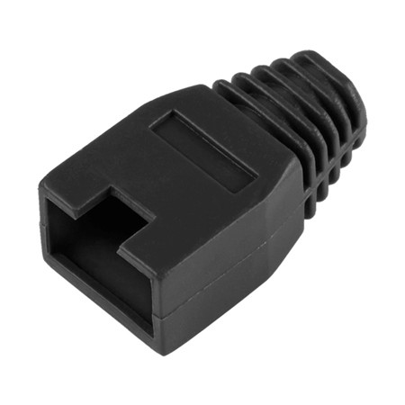 Manson protectie mufa rj45 negru                                                                                                                                                                                                                          
