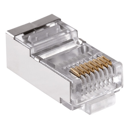 Mufa rj45 8p8c cat 6e ecranata pass through                                                                                                                                                                                                               
