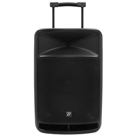 Boxa portabila 15''/38cm + tweeter 350w bt/usb/fm/sd + 2mic vhf                                                                                                                                                                                           