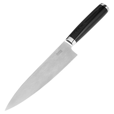 Cutitul bucatarului 33.5cm otel damasc vg10 teesa                                                                                                                                                                                                         