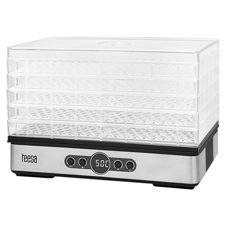 Deshidrator convectie 5 tavi 400w teesa                                                                                                                                                                                                                   