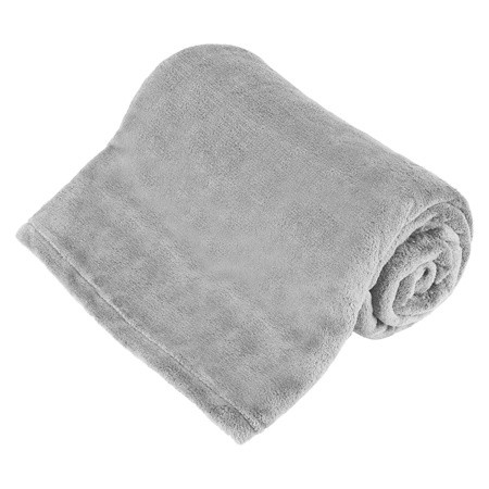 Patura fleece polar 150x200cm gri teesa                                                                                                                                                                                                                   
