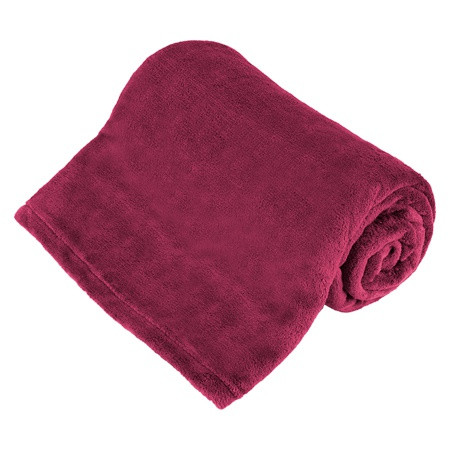 Patura fleece polar 150x200cm magenta teesa                                                                                                                                                                                                               