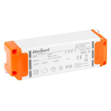 Sursa alimentare banda led 12v 2.5a rebel                                                                                                                                                                                                                 