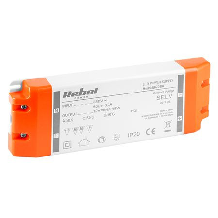 Sursa alimentare banda led 12v 4a rebel                                                                                                                                                                                                                   