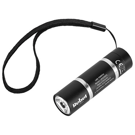 Lanterna 1w aluminiu rebel                                                                                                                                                                                                                                