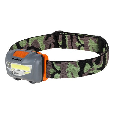 Lanterna frunte led cob 3w rebel                                                                                                                                                                                                                          