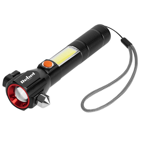 Lanterna multifunctionala cu acumulator rebel                                                                                                                                                                                                             