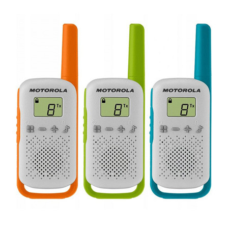 Statie radio pmr set 3 buc t42 motorola                                                                                                                                                                                                                   