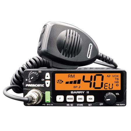 Radio cb president barry ii asc vox 12/24v                                                                                                                                                                                                                