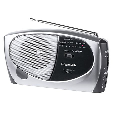 Radio am/fm portabil pr-111 kruger matz                                                                                                                                                                                                                   