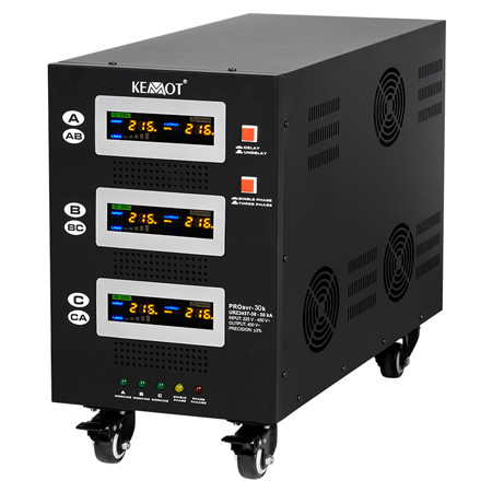 Stabilizator servomotor trifazat 30kva proavr-30k kemot                                                                                                                                                                                                   
