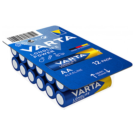 Baterie alcalina longlife power lr06 8+4 varta                                                                                                                                                                                                            