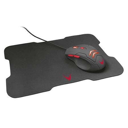Set mouse gaming 3200dpi + mousepad                                                                                                                                                                                                                       