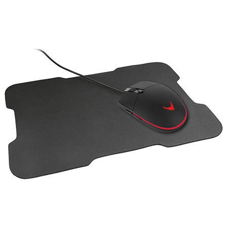Set mouse gaming 3200dpi + mousepad                                                                                                                                                                                                                       