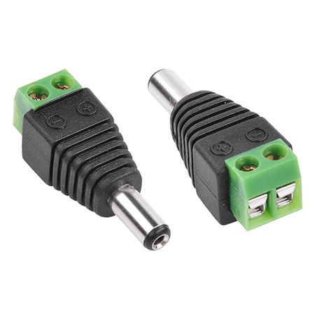 Mufa alimentare dc 2.1/5.5 tata cu prindere                                                                                                                                                                                                               