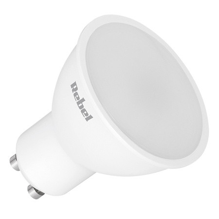 Bec led gu10 7w 3000k 230v rebel                                                                                                                                                                                                                          