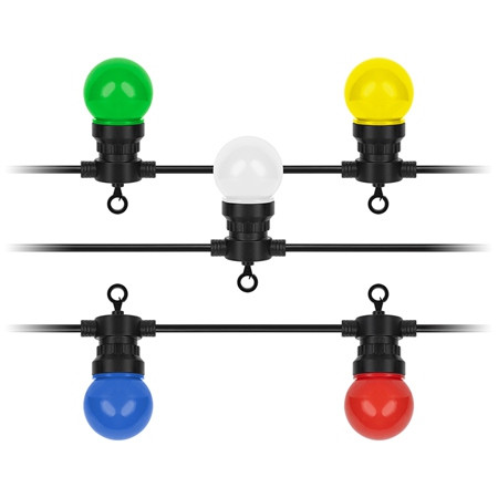 Sir iluminat festiv exterior multicolor                                                                                                                                                                                                                   