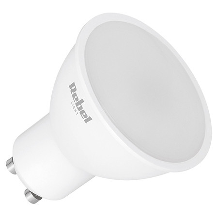 Bec led gu10 5w 230v 3000k rebel                                                                                                                                                                                                                          