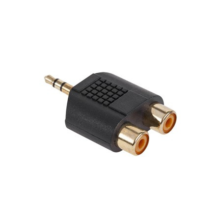 Adaptor3.5 st tata-2rca mama gold                                                                                                                                                                                                                         