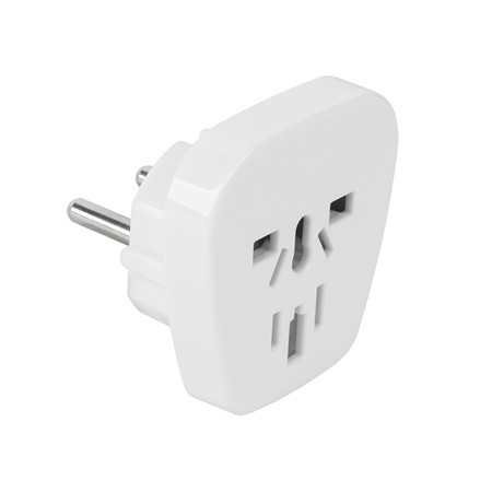 Adaptor tensiune universal alb                                                                                                                                                                                                                            