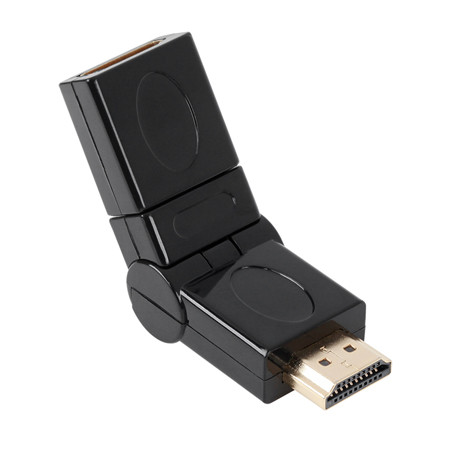 Adaptor hdmi mama - tata cu rotire                                                                                                                                                                                                                        