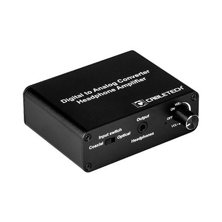 Convertor semnal digital la analog cu iesire casti                                                                                                                                                                                                        