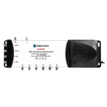 Multiswitch 4 sat + tv in 6 iesiri cabletech                                                                                                                                                                                                              