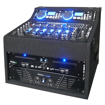 STATIE DJ AMPLIFICATOR + MIXER + PLAYER AUDIO CD/USB/SD | DJ1000MKII Global Electronic SRL
